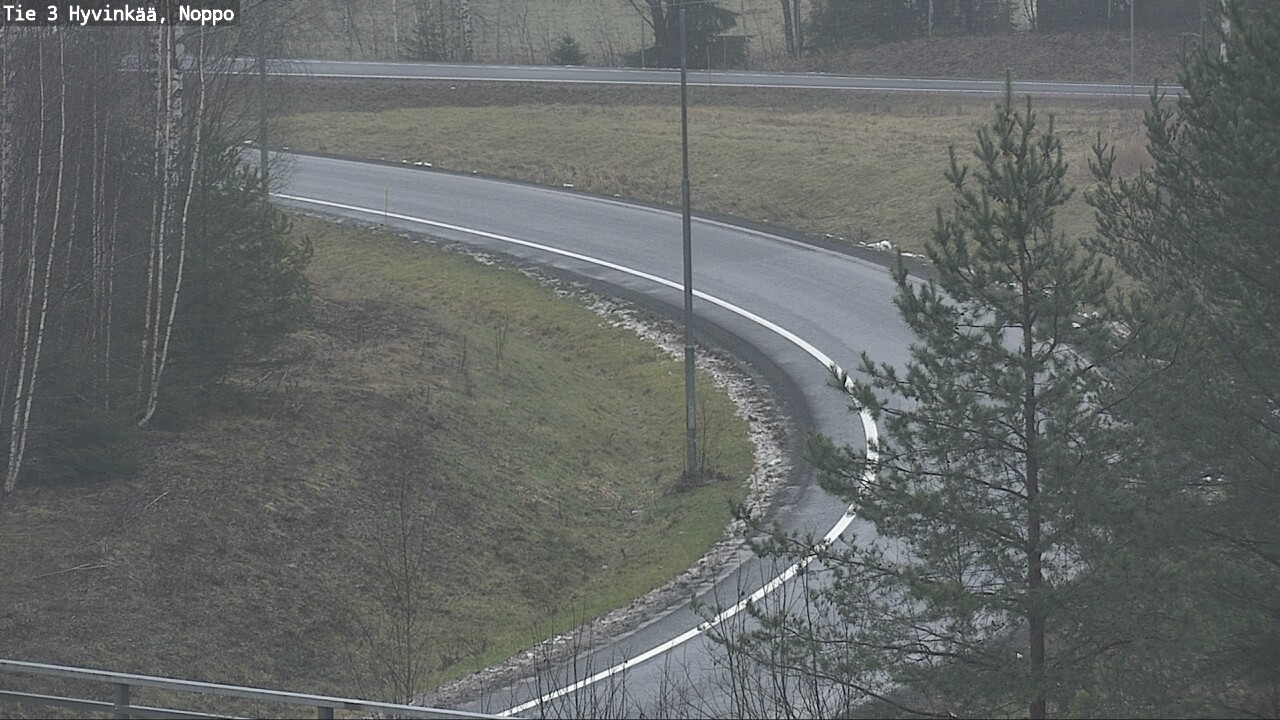 Weather Camera Image Väg 3 Hyvinge, Noppo, Hyvinkää, Uusimaa