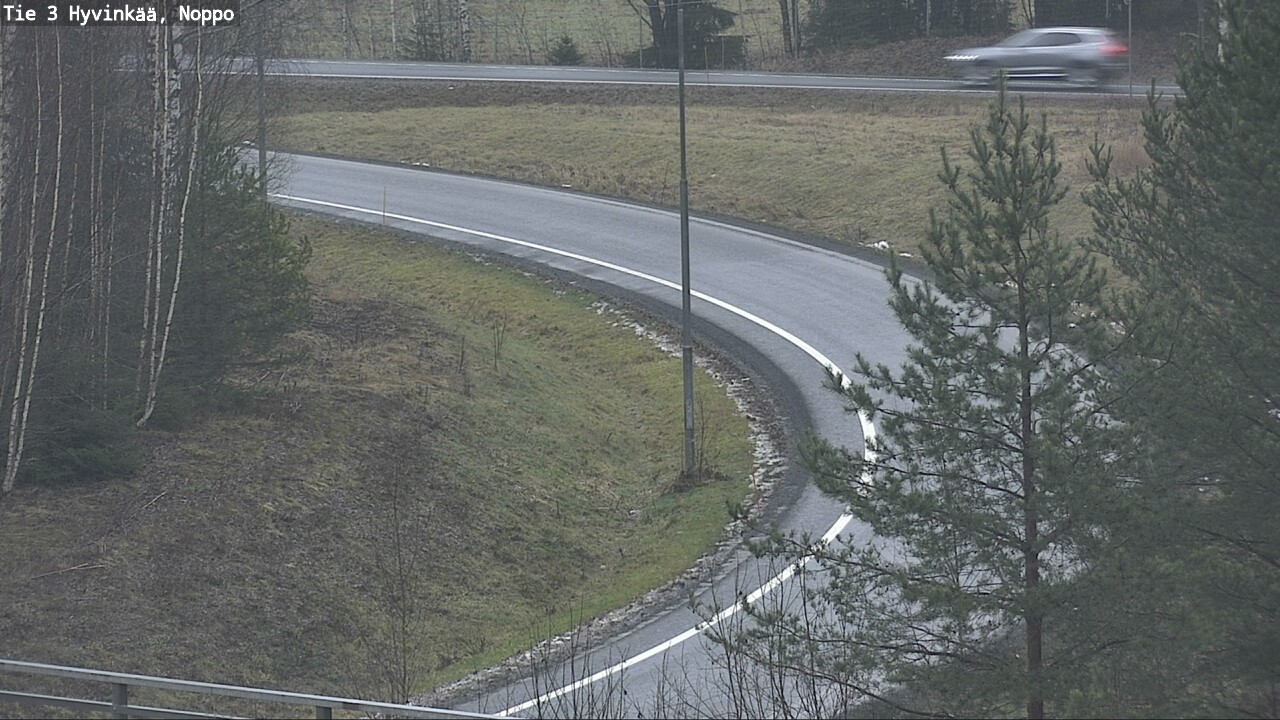 Weather Camera Image Väg 3 Hyvinge, Noppo, Hyvinkää, Uusimaa