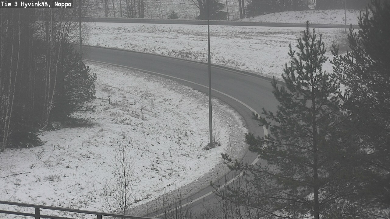 Weather Camera Image Road 3 Hyvinkää, Noppo, Hyvinkää, Uusimaa