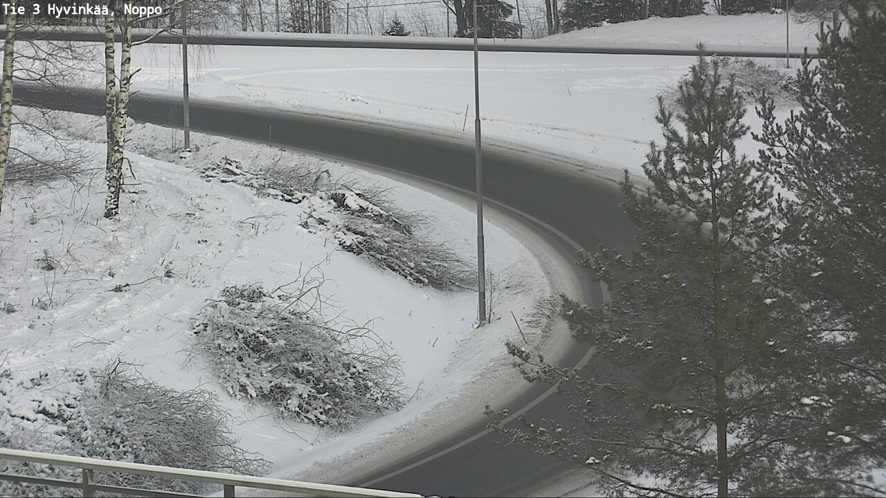 Weather Camera Image Road 3 Hyvinkää, Noppo, Hyvinkää, Uusimaa