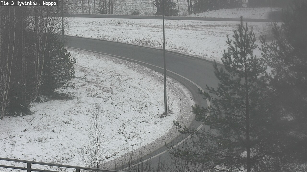 Weather Camera Image Road 3 Hyvinkää, Noppo, Hyvinkää, Uusimaa
