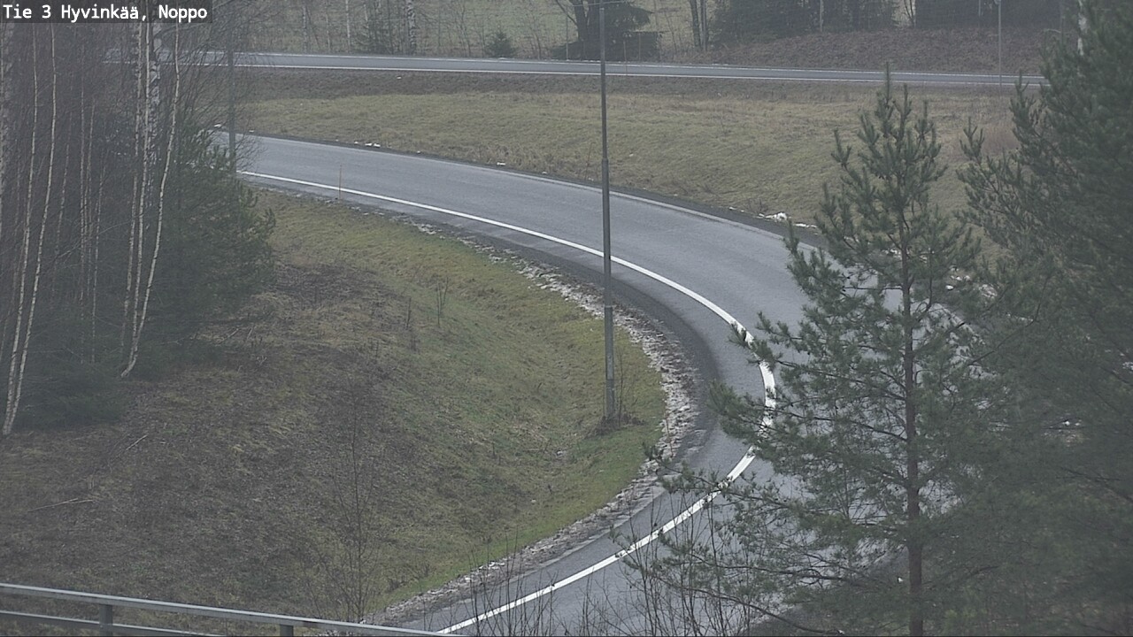 Weather Camera Image Väg 3 Hyvinge, Noppo, Hyvinkää, Uusimaa