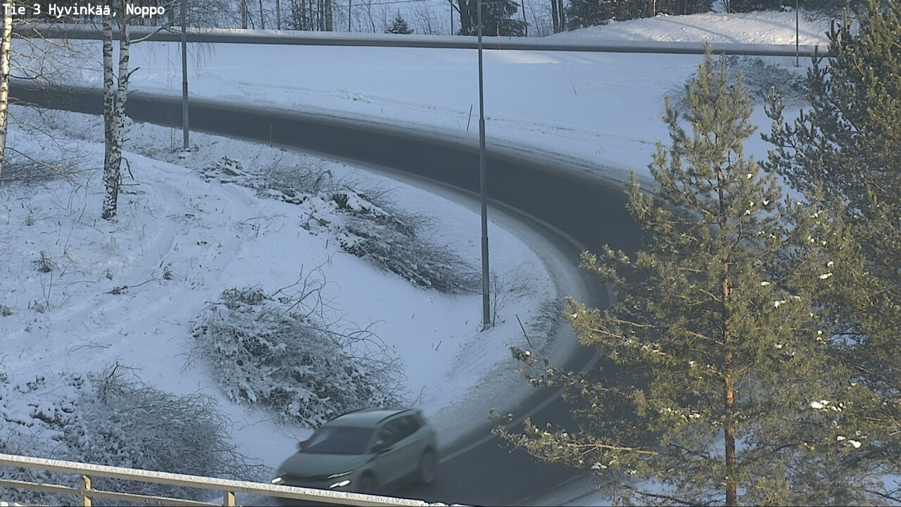 Weather Camera Image Road 3 Hyvinkää, Noppo, Hyvinkää, Uusimaa