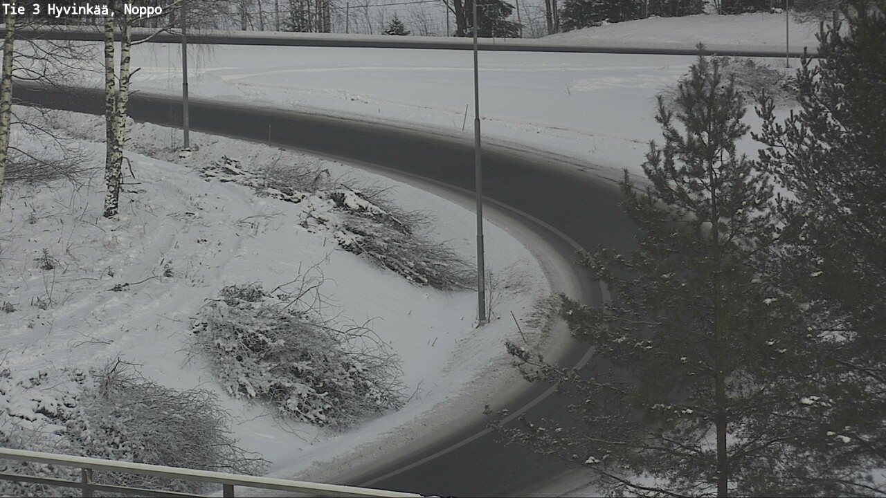 Weather Camera Image Road 3 Hyvinkää, Noppo, Hyvinkää, Uusimaa