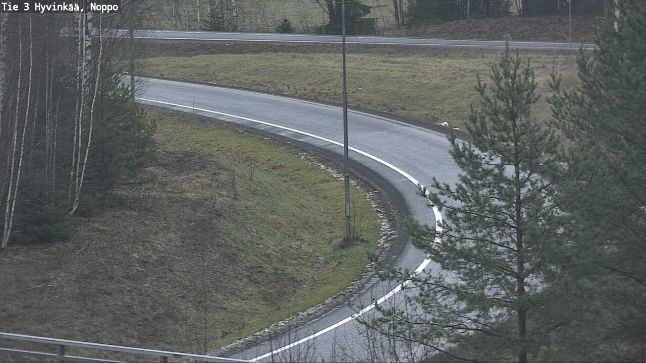 Weather Camera Image Väg 3 Hyvinge, Noppo, Hyvinkää, Uusimaa