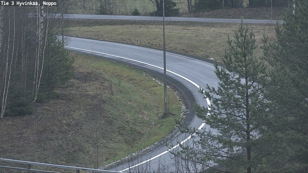 Weather Camera Image Väg 3 Hyvinge, Noppo, Hyvinkää, Uusimaa