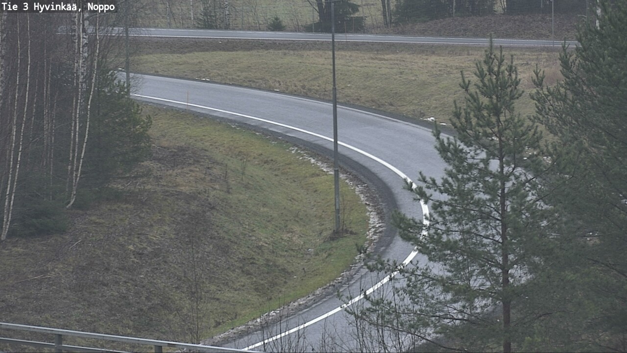 Weather Camera Image Väg 3 Hyvinge, Noppo, Hyvinkää, Uusimaa