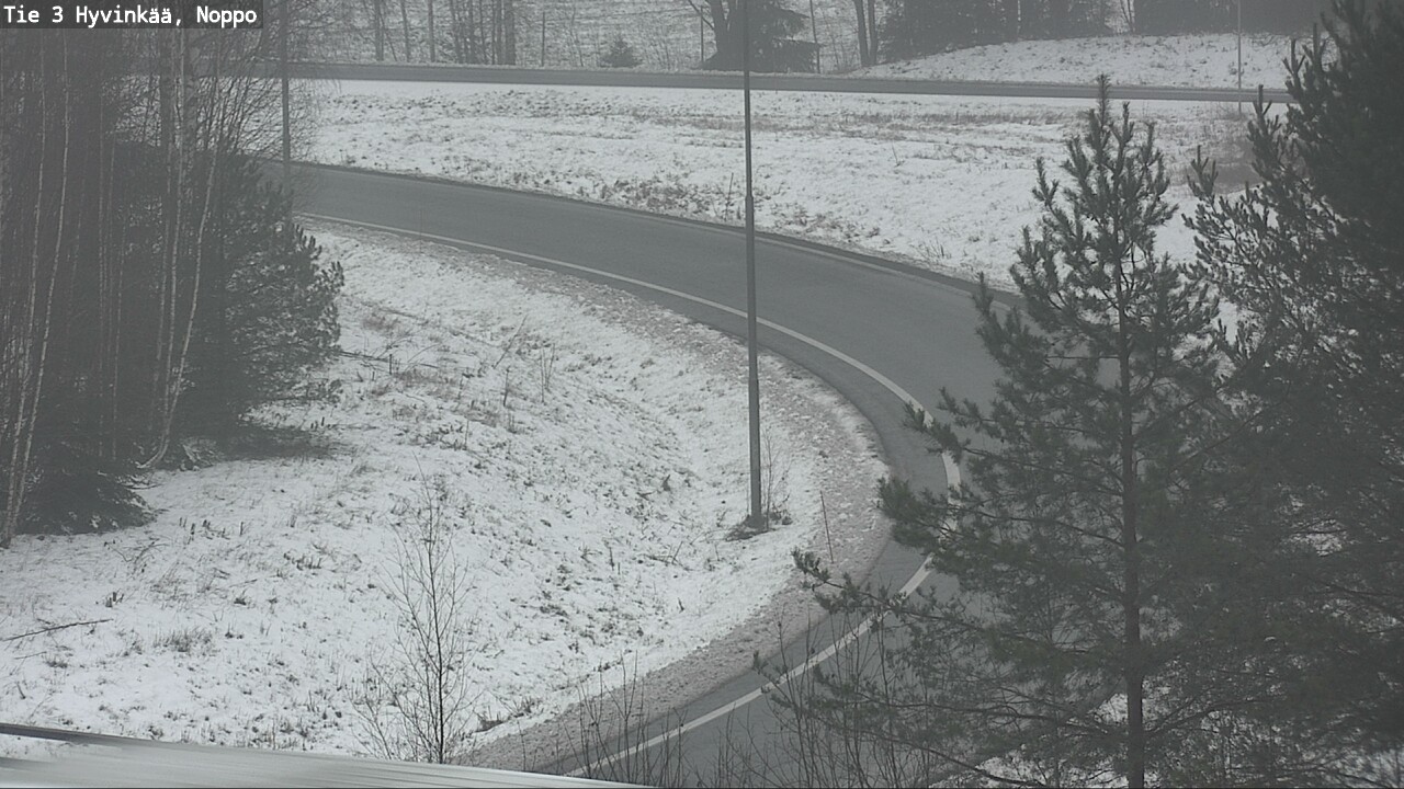 Weather Camera Image Road 3 Hyvinkää, Noppo, Hyvinkää, Uusimaa
