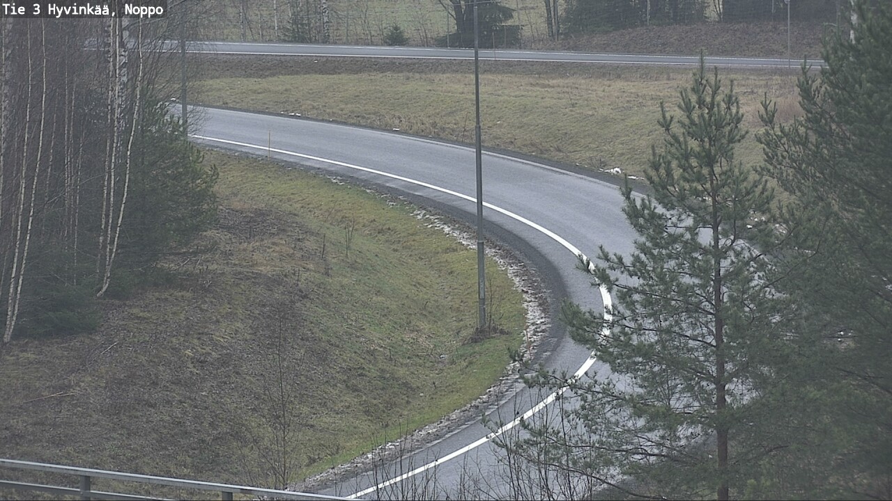 Weather Camera Image Väg 3 Hyvinge, Noppo, Hyvinkää, Uusimaa
