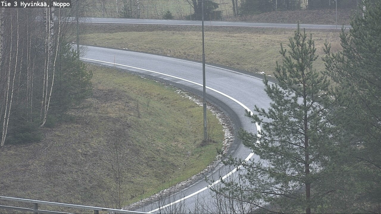 Weather Camera Image Väg 3 Hyvinge, Noppo, Hyvinkää, Uusimaa