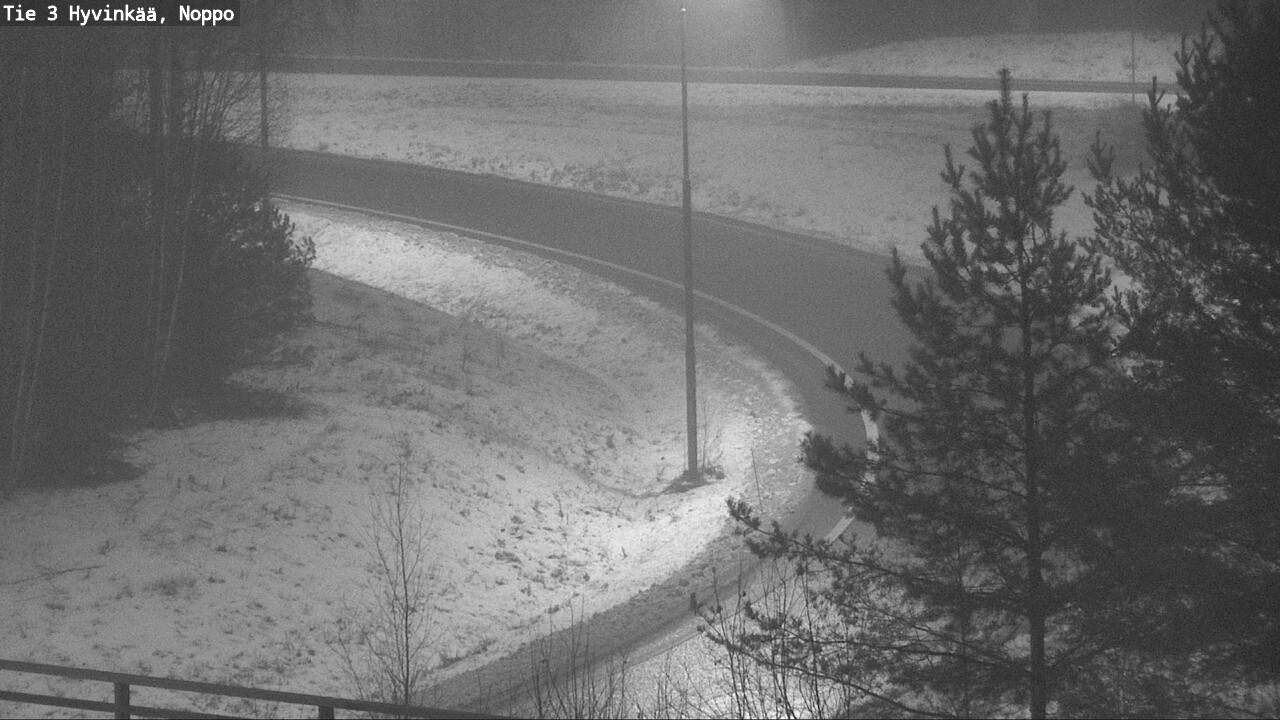 Weather Camera Image Road 3 Hyvinkää, Noppo, Hyvinkää, Uusimaa