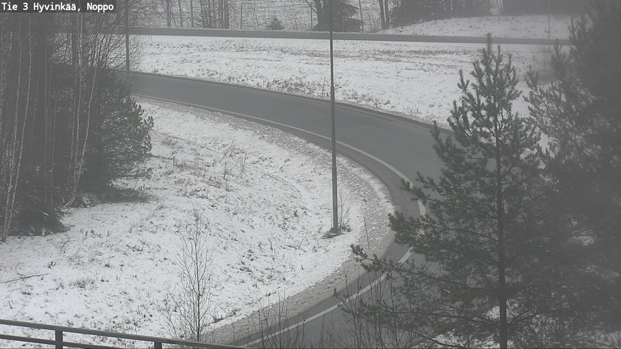 Weather Camera Image Road 3 Hyvinkää, Noppo, Hyvinkää, Uusimaa