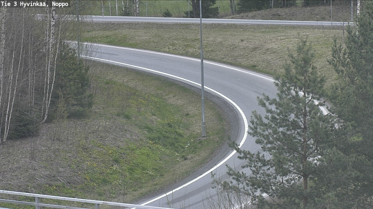 Weather Camera Image Väg 3 Hyvinge, Noppo, Hyvinkää, Uusimaa