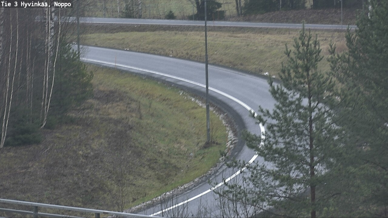Weather Camera Image Väg 3 Hyvinge, Noppo, Hyvinkää, Uusimaa