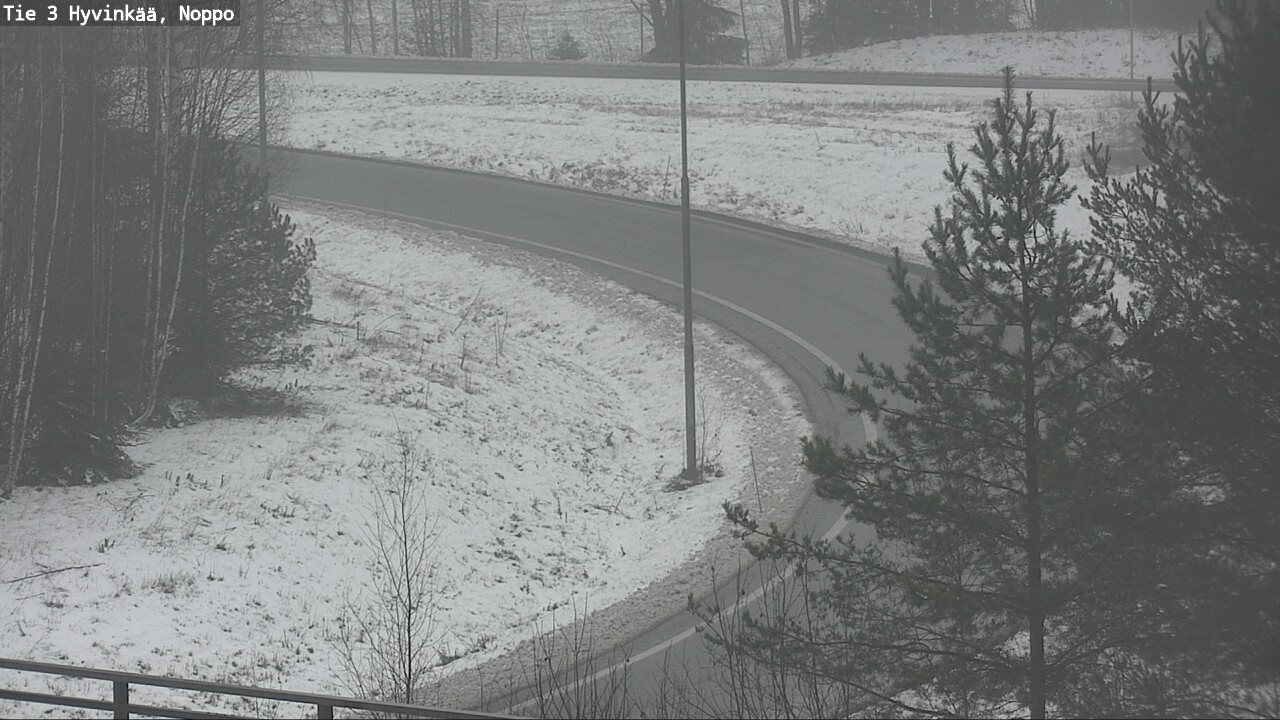 Weather Camera Image Road 3 Hyvinkää, Noppo, Hyvinkää, Uusimaa