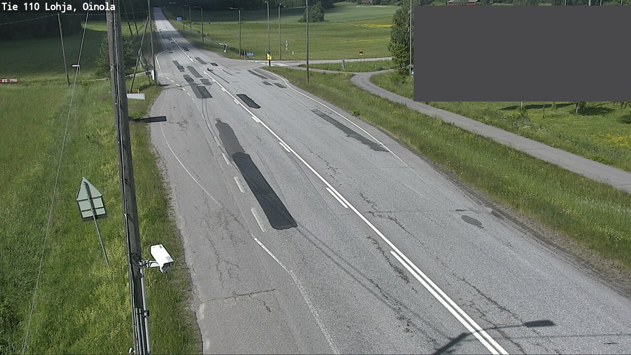 Kelikamerat Kuva Tie 110 Lohja, Oinola, Lohja, Uusimaa