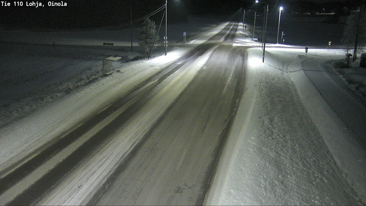 Weather Camera Image Road 110 Lohja, Oinola, Lohja, Uusimaa