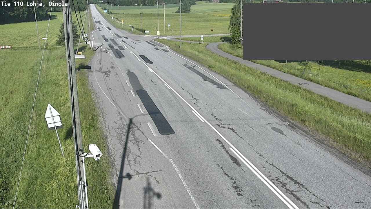Kelikamerat Kuva Tie 110 Lohja, Oinola, Lohja, Uusimaa