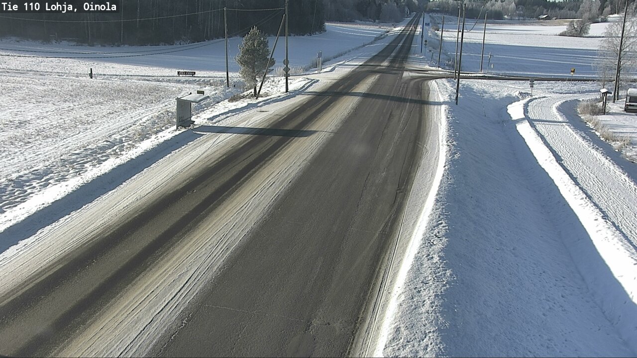 Weather Camera Image Road 110 Lohja, Oinola, Lohja, Uusimaa