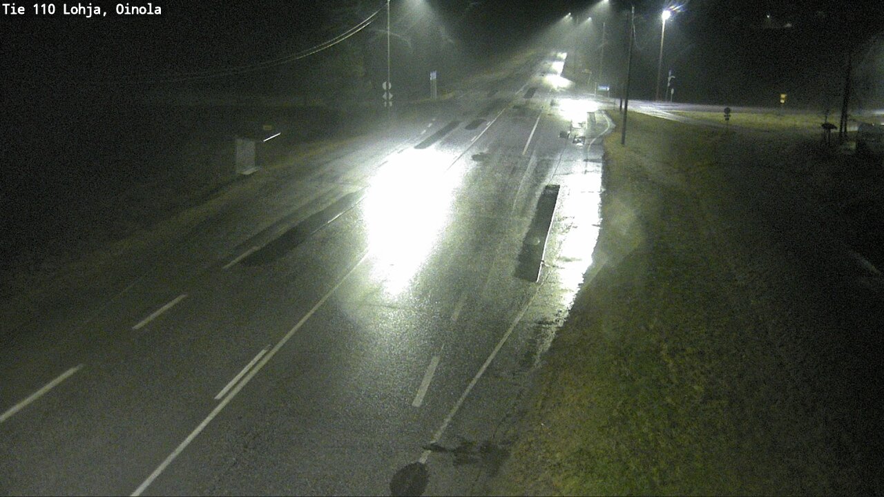 Weather Camera Image Väg 110 Lojo, Oinola, Lohja, Uusimaa