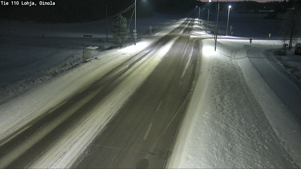 Weather Camera Image Road 110 Lohja, Oinola, Lohja, Uusimaa