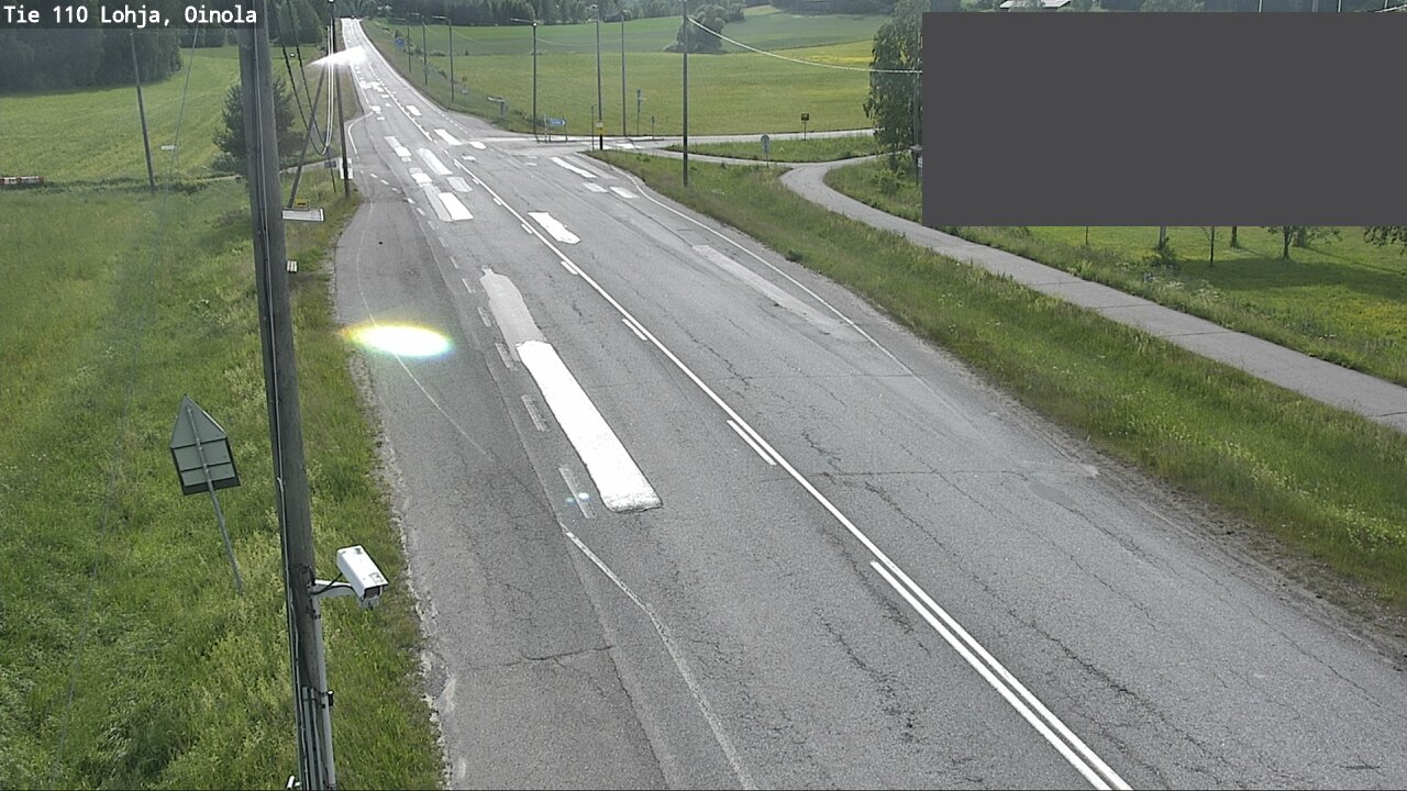 Kelikamerat Kuva Tie 110 Lohja, Oinola, Lohja, Uusimaa