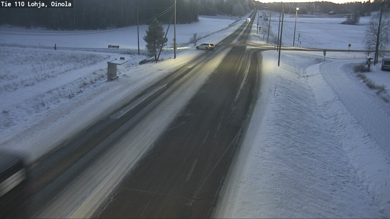 Weather Camera Image Road 110 Lohja, Oinola, Lohja, Uusimaa