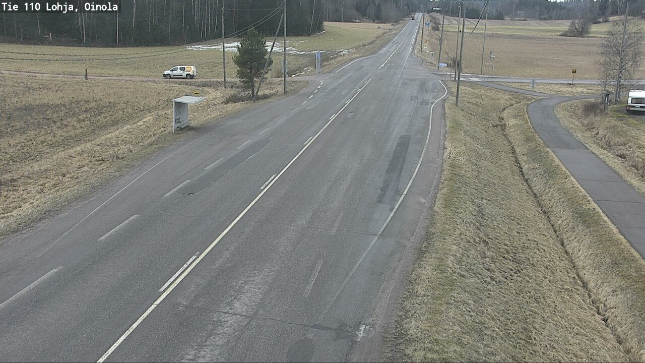Weather Camera Image Road 110 Lohja, Oinola, Lohja, Uusimaa
