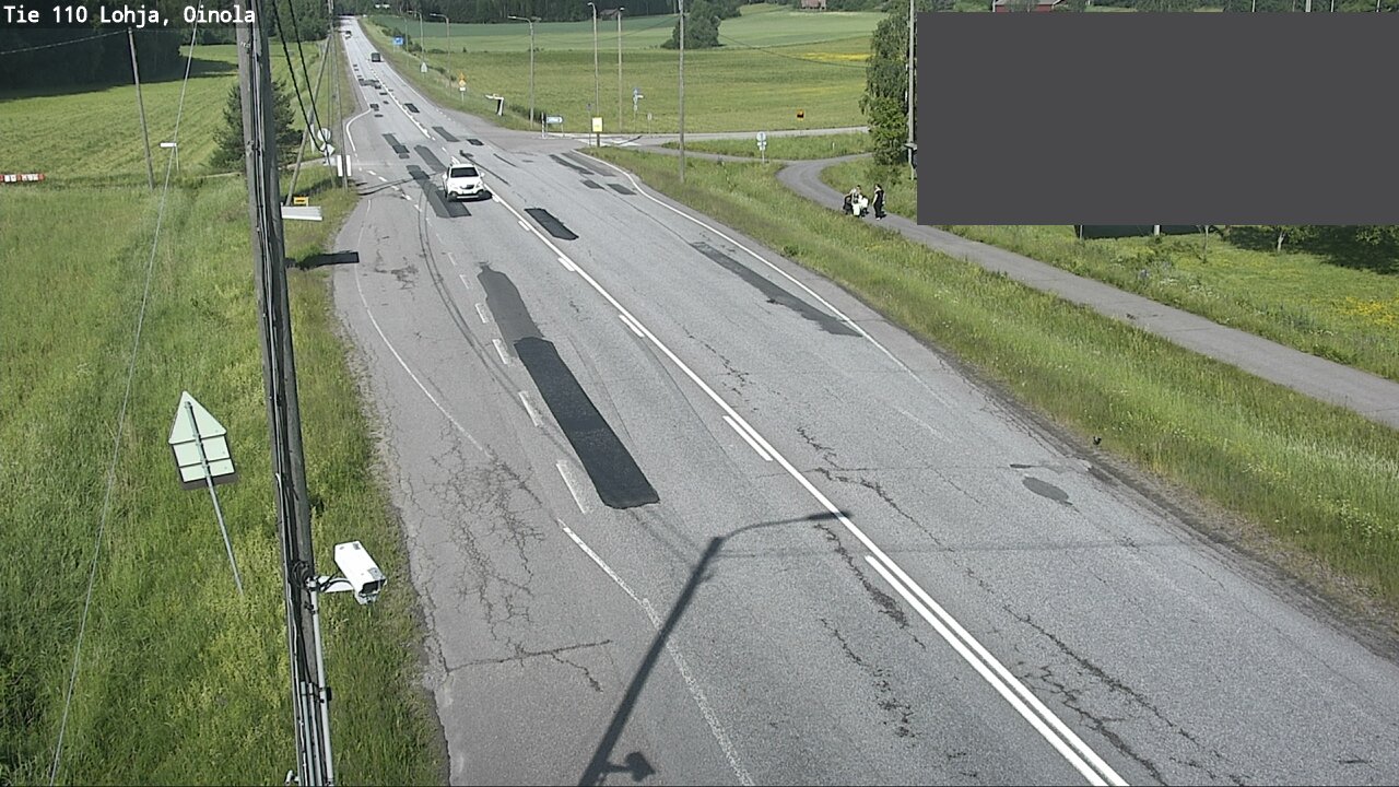 Kelikamerat Kuva Tie 110 Lohja, Oinola, Lohja, Uusimaa