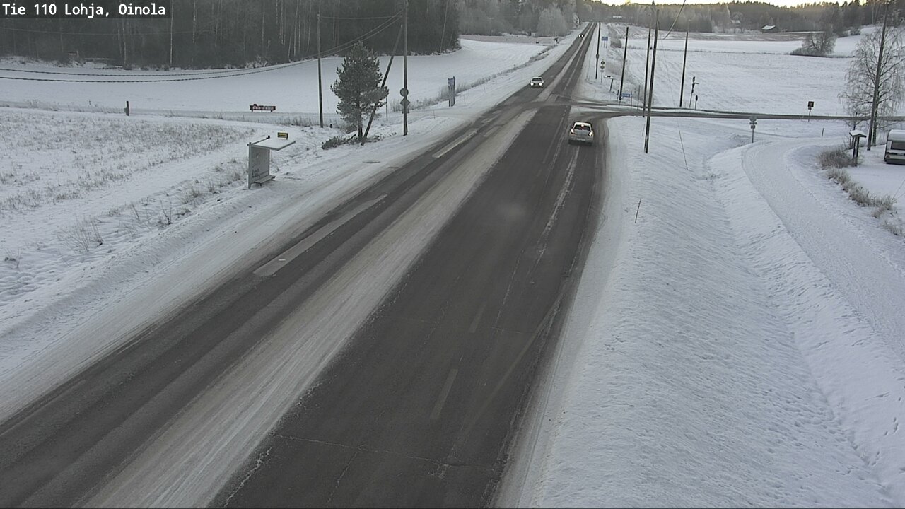 Weather Camera Image Road 110 Lohja, Oinola, Lohja, Uusimaa