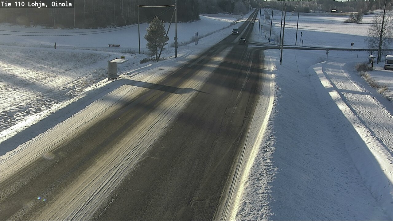 Weather Camera Image Road 110 Lohja, Oinola, Lohja, Uusimaa