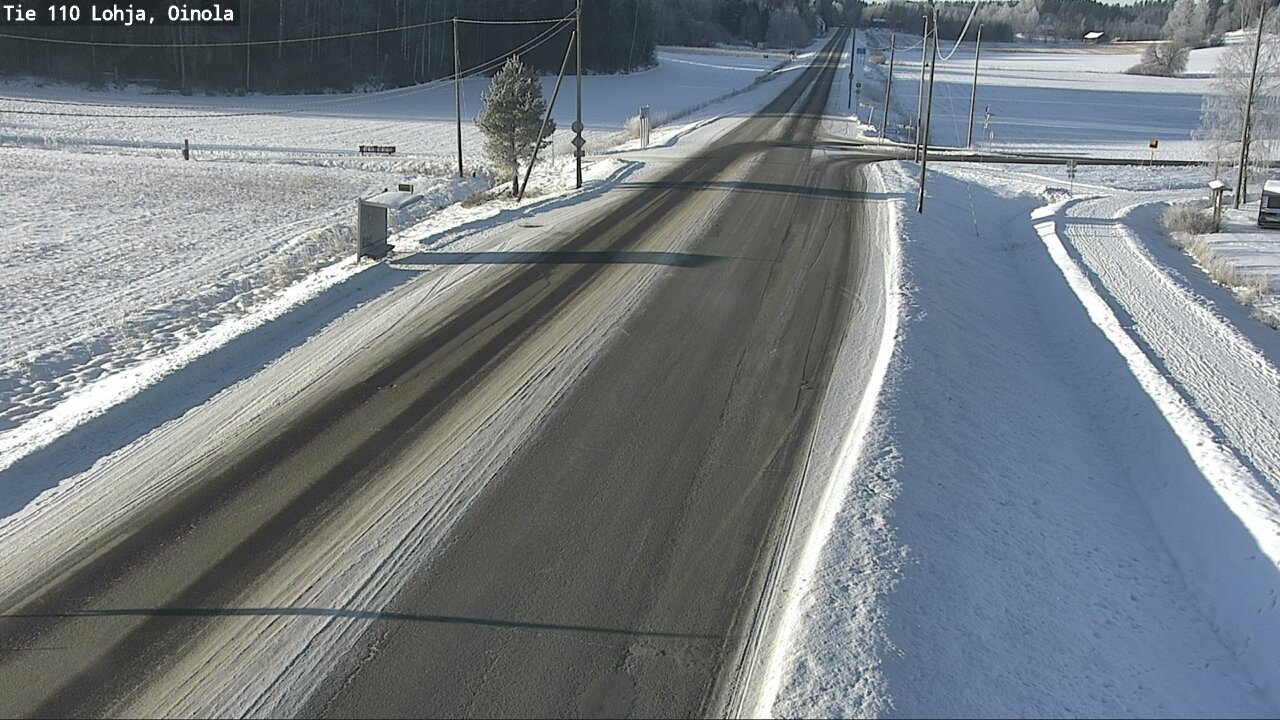 Weather Camera Image Road 110 Lohja, Oinola, Lohja, Uusimaa