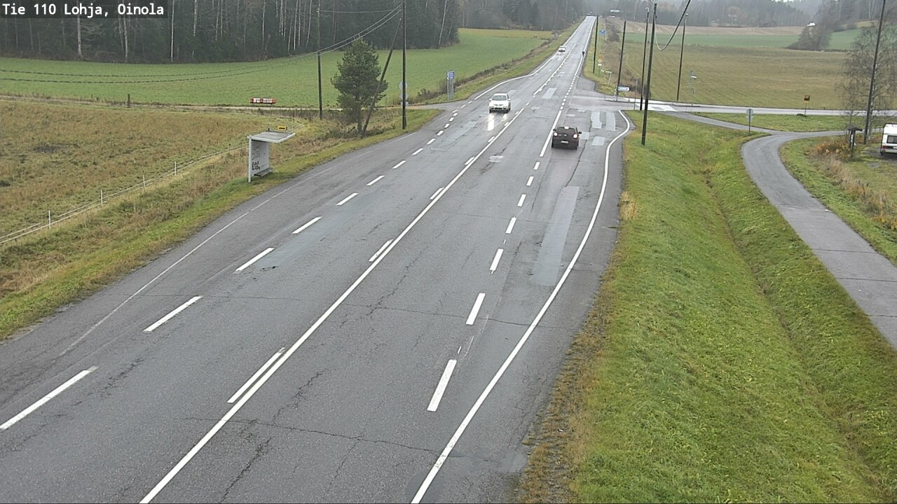 Kelikamerat Kuva Tie 110 Lohja, Oinola, Lohja, Uusimaa