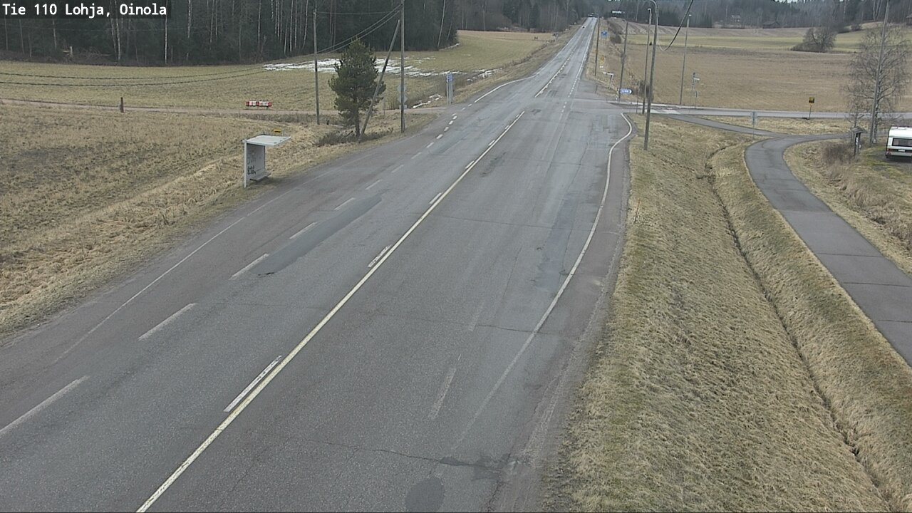 Weather Camera Image Road 110 Lohja, Oinola, Lohja, Uusimaa