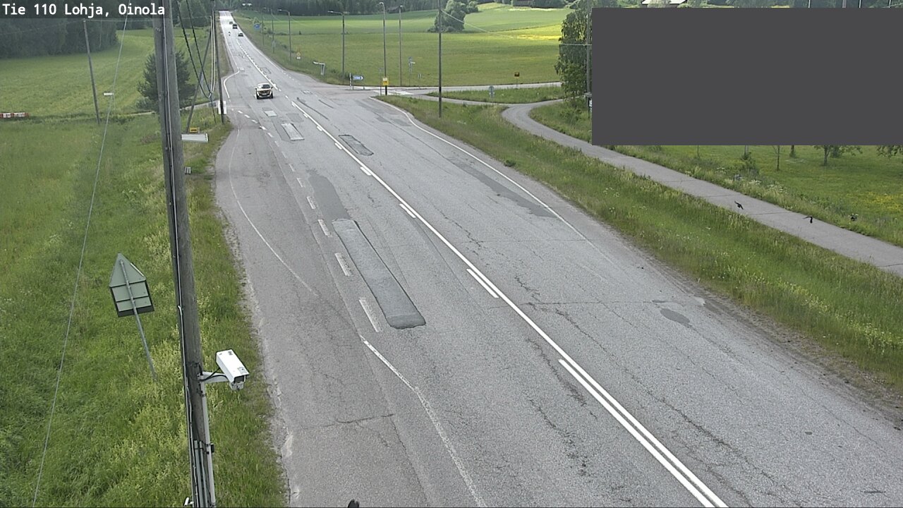 Kelikamerat Kuva Tie 110 Lohja, Oinola, Lohja, Uusimaa
