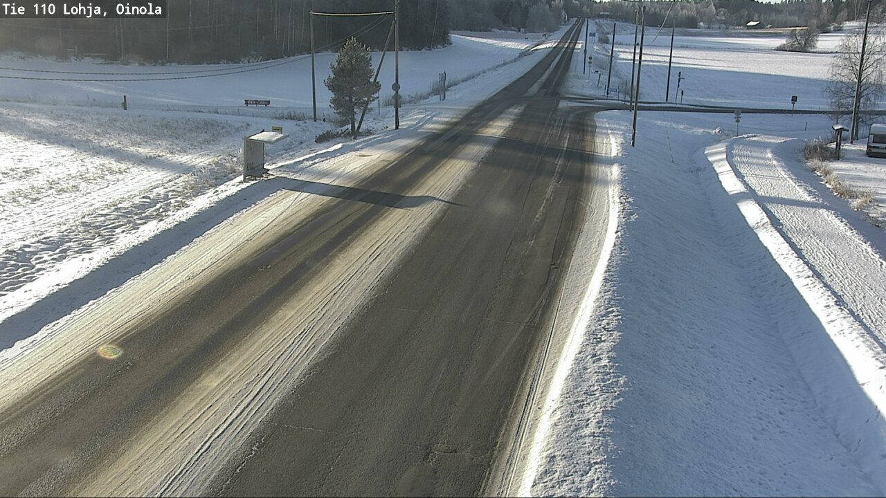Weather Camera Image Road 110 Lohja, Oinola, Lohja, Uusimaa