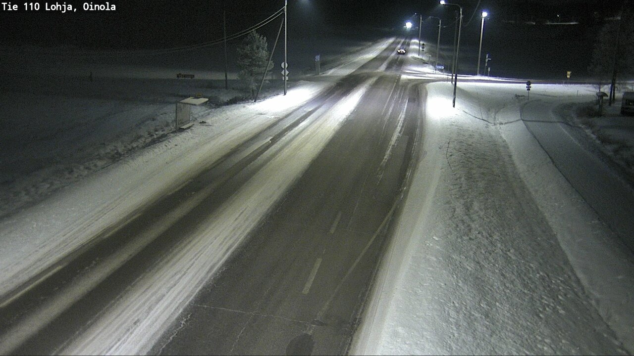 Weather Camera Image Road 110 Lohja, Oinola, Lohja, Uusimaa