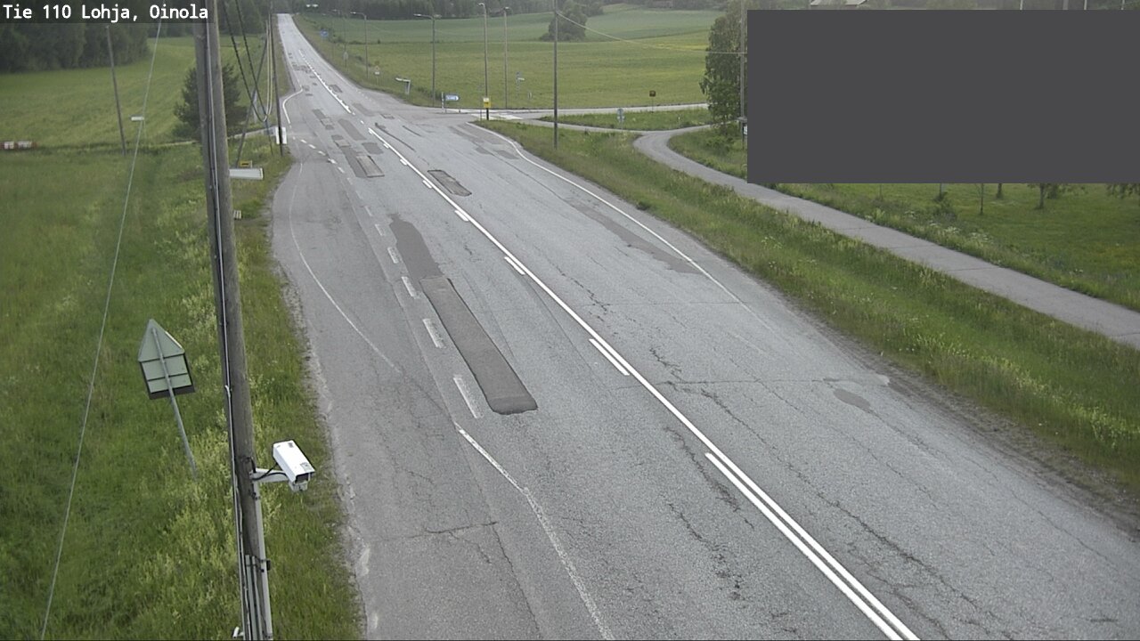 Kelikamerat Kuva Tie 110 Lohja, Oinola, Lohja, Uusimaa