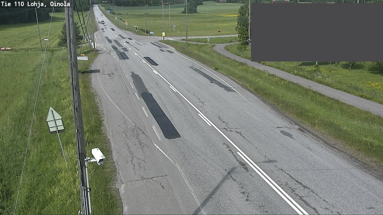 Kelikamerat Kuva Tie 110 Lohja, Oinola, Lohja, Uusimaa