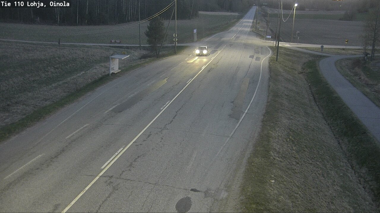 Weather Camera Image Road 110 Lohja, Oinola, Lohja, Uusimaa