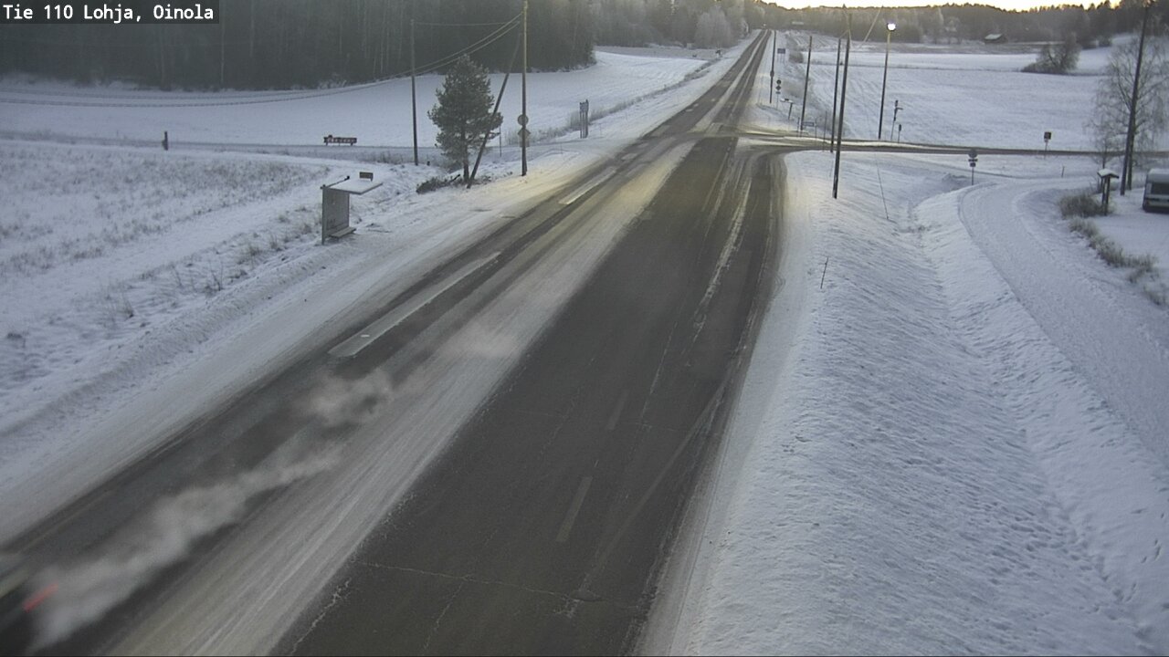 Weather Camera Image Road 110 Lohja, Oinola, Lohja, Uusimaa