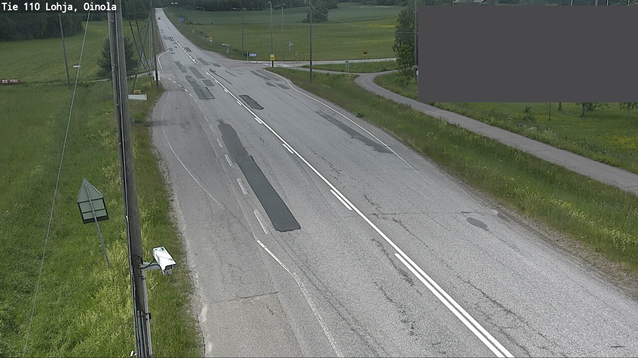Kelikamerat Kuva Tie 110 Lohja, Oinola, Lohja, Uusimaa