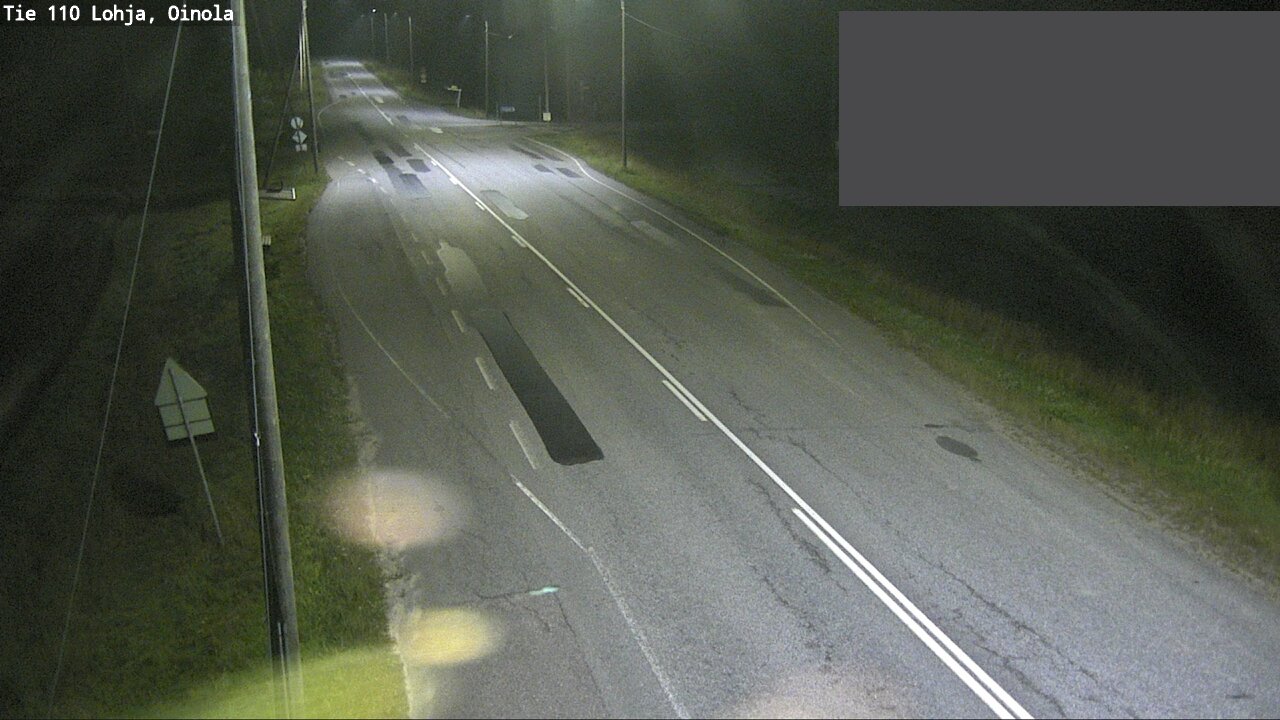 Weather Camera Image Väg 110 Lojo, Oinola, Lohja, Uusimaa