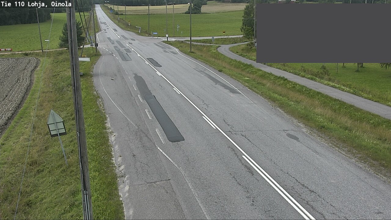 Weather Camera Image Road 110 Lohja, Oinola, Lohja, Uusimaa