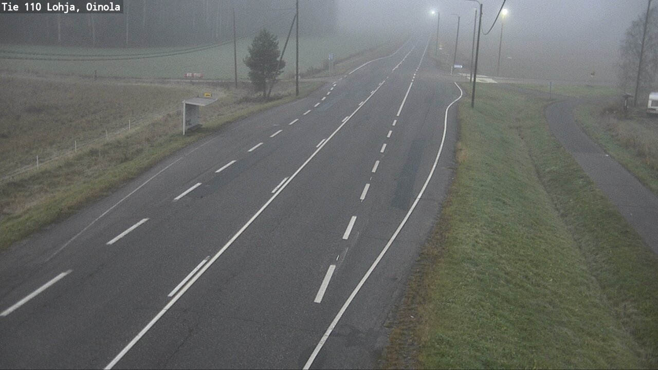 Kelikamerat Kuva Tie 110 Lohja, Oinola, Lohja, Uusimaa