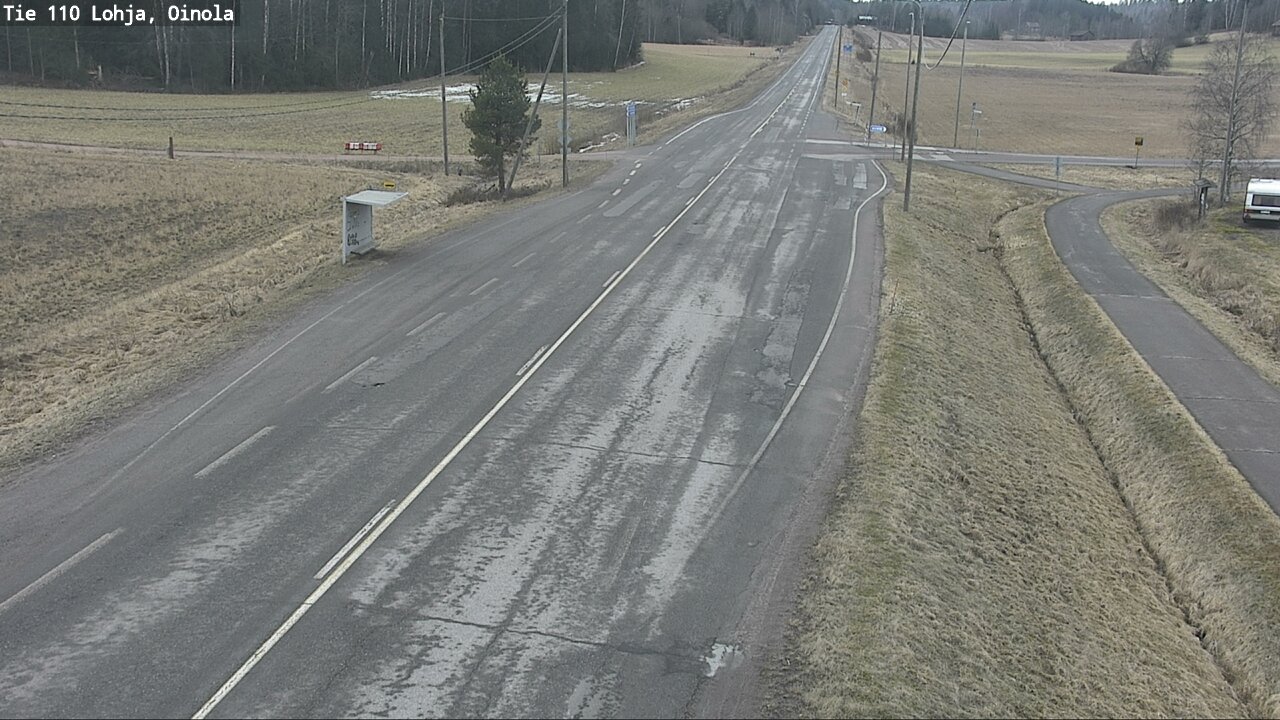 Weather Camera Image Road 110 Lohja, Oinola, Lohja, Uusimaa