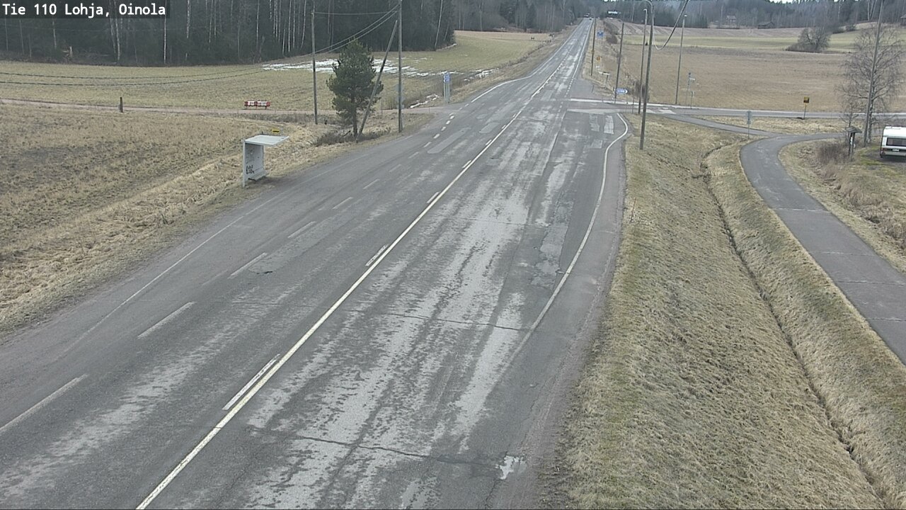 Weather Camera Image Road 110 Lohja, Oinola, Lohja, Uusimaa