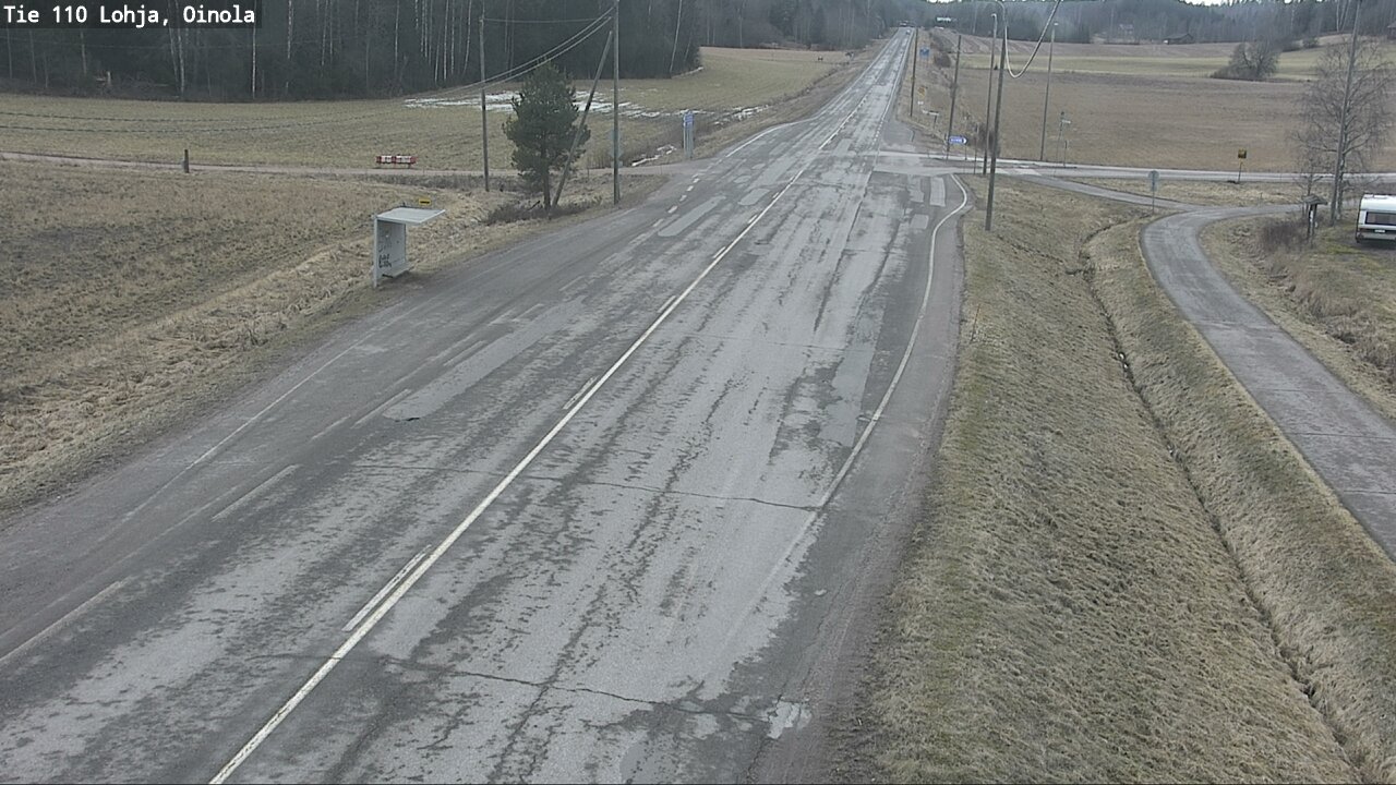 Weather Camera Image Road 110 Lohja, Oinola, Lohja, Uusimaa