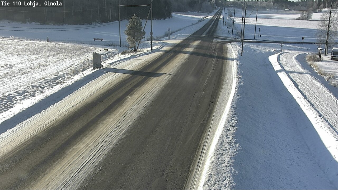 Weather Camera Image Road 110 Lohja, Oinola, Lohja, Uusimaa