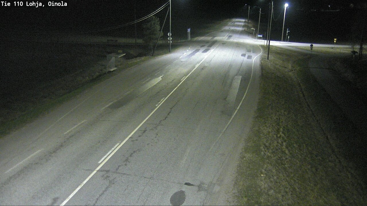 Weather Camera Image Road 110 Lohja, Oinola, Lohja, Uusimaa